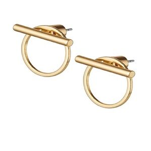 Jenny Bird Gold Hoop Earrings